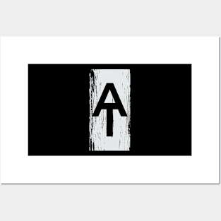 Appalachian Trail White Paint AT Trail Marker design Posters and Art